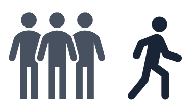 Kosten einer Kuendigung Austritt Symbol